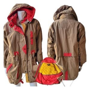 Vintage Cowboy Western Parka Style Coat Excellent, like New sz Med. Super Soft